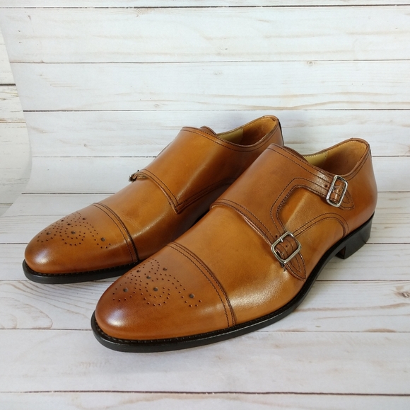 Mercanti Fiorentini Other - Mercanti Fiorentini Cap Toe Monk Strap Shoes